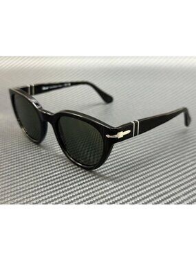 New Persol Men Black Sunglasses 54-22-145